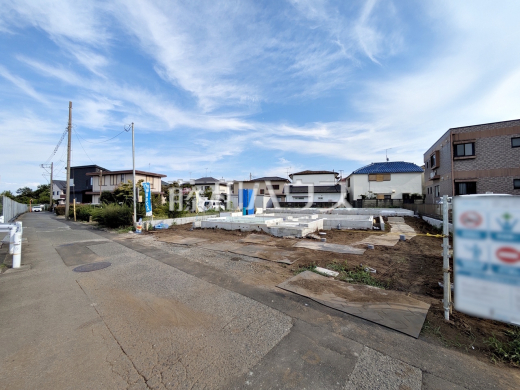 接道状況および現場風景 【日野市日野台2丁目】