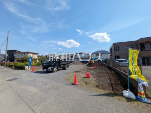 接道状況および現場風景
