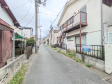 接道状況および現場風景(現況:古屋有) 【小平市仲町】 接道状況および現場風景(現況:古屋有) 【小平市仲町】