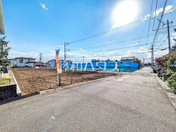 現場風景 【日野市新町4丁目】綺麗な整形地のため、思い描いているイメージをカタチにしやすい土地 現場風景 【日野市新町4丁目】綺麗な整形地のため、思い描いているイメージをカタチにしやすい土地