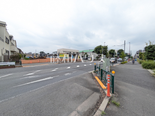接道状況および現場風景 【小平市上水南町3丁目】