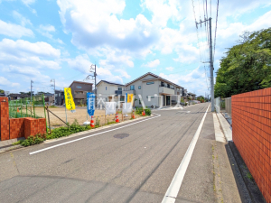 接道状況および現場風景