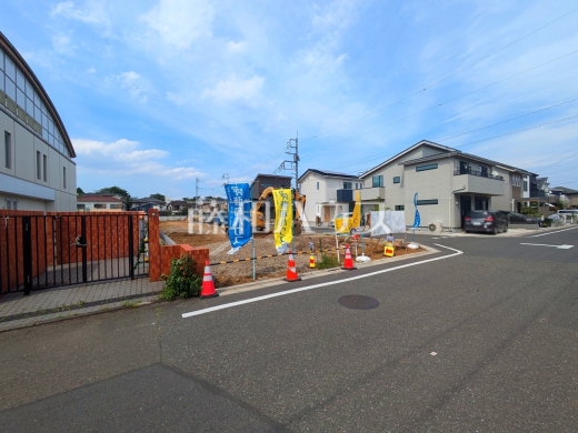 接道状況および現場風景 【小平市上水南町3丁目】