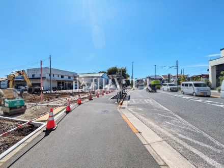 接道状況および現場風景 【小平市上水南町3丁目】/撮影日2026/09/14