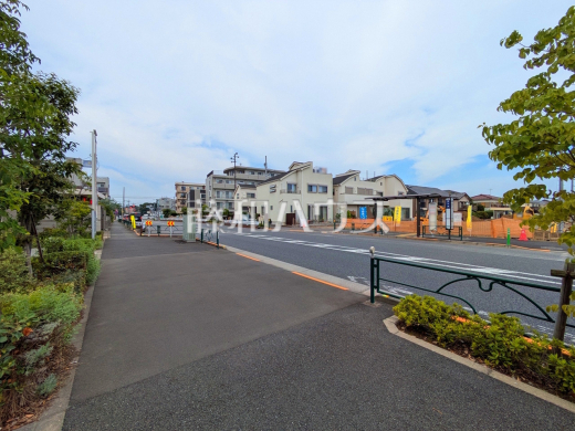接道状況および現場風景 【小平市上水南町3丁目】