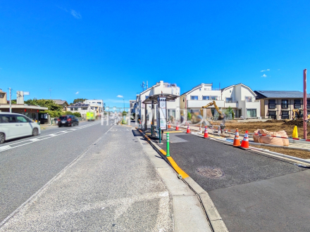 接道状況および現場風景 【小平市上水南町3丁目】/撮影日2026/09/14