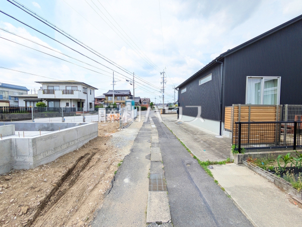 接道状況および現場風景 【春日井市坂下町3丁目】 接道状況および現場風景 【春日井市坂下町3丁目】