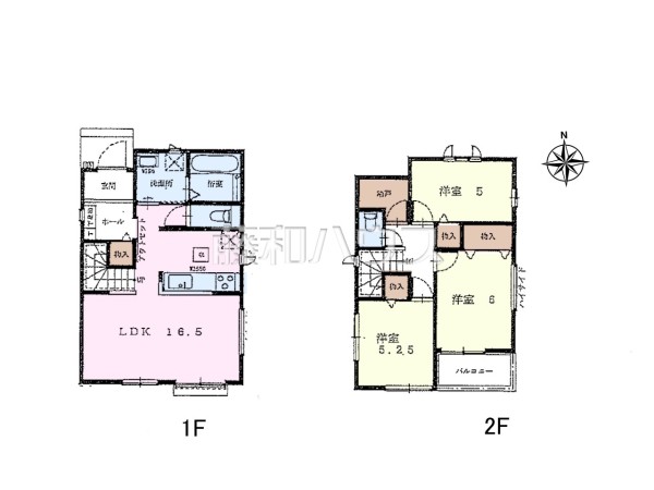 間取図 【春日井市不二ガ丘2丁目】 間取図 【春日井市不二ガ丘2丁目】