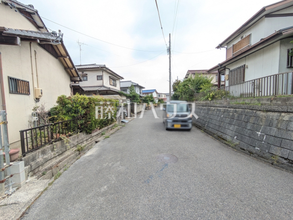 接道状況および現場風景 【春日井市神屋町】 接道状況および現場風景 【春日井市神屋町】