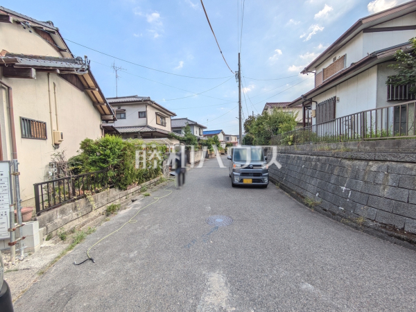 接道状況および現場風景 【春日井市神屋町】 接道状況および現場風景 【春日井市神屋町】