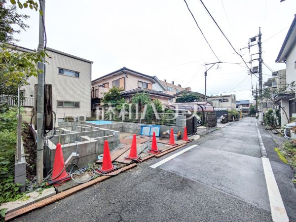 接道状況および現場風景 【八王子市明神町2丁目】 接道状況および現場風景 【八王子市明神町2丁目】