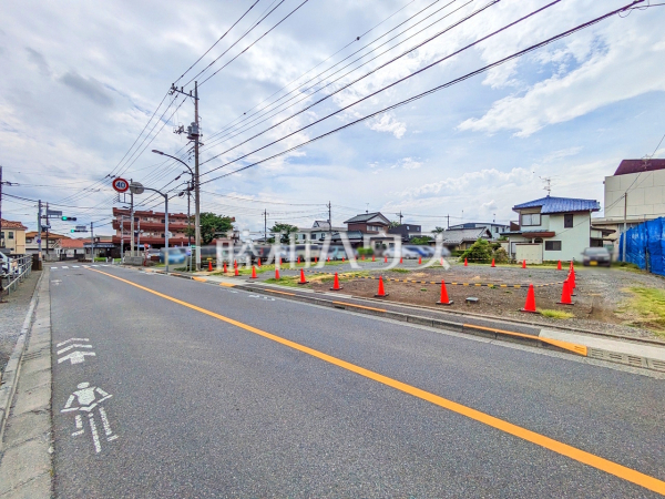 接道状況および現場風景 【武蔵村山市本町1丁目】 接道状況および現場風景 【武蔵村山市本町1丁目】