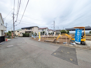 接道状況および現場風景
