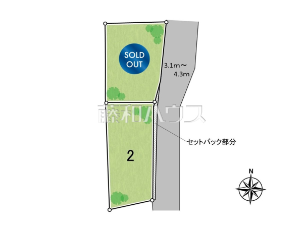 全体区画図 【南城市玉城字親慶原】 全体区画図 【南城市玉城字親慶原】
