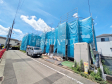 接道状況および現場風景 【調布市東つつじケ丘3丁目】 接道状況および現場風景 【調布市東つつじケ丘3丁目】