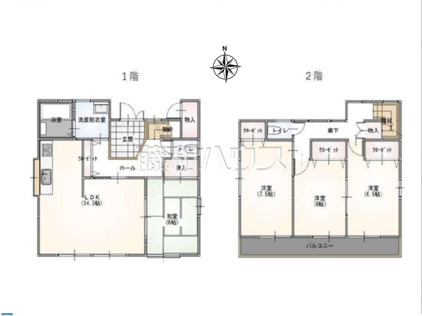 間取図 【名古屋市北区楠4丁目】 間取図 【名古屋市北区楠4丁目】