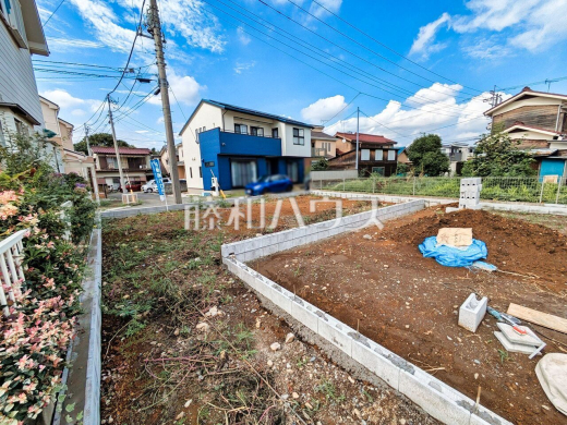 1号地 現地写真 【東久留米市前沢1丁目】