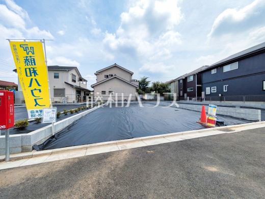 4号地 現地写真 見学はしたいけど、なかなか時間が取れない・・・そんな方に出勤前や仕事終わりにマイホームを見学できるサポートをいたします。【東久留米市前沢1丁目】