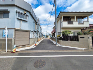 接道状況および現場風景