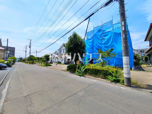 接道状況および現場風景 【日野市万願寺4丁目】