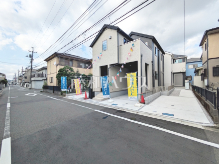 接道状況および現場風景 【八王子市散田町5丁目】/撮影日2026/08/21