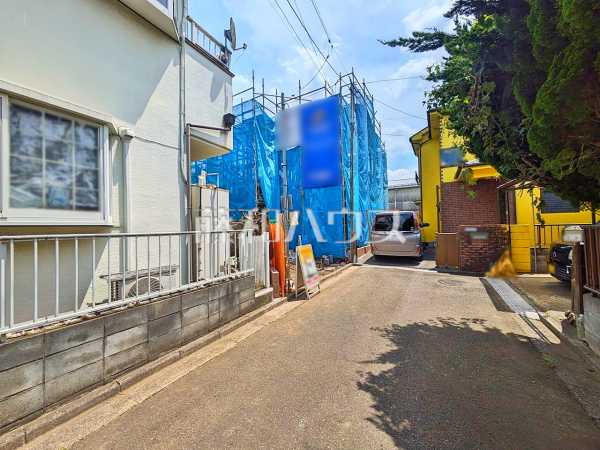 接道状況および現場風景 【東大和市狭山5丁目】 接道状況および現場風景 【東大和市狭山5丁目】