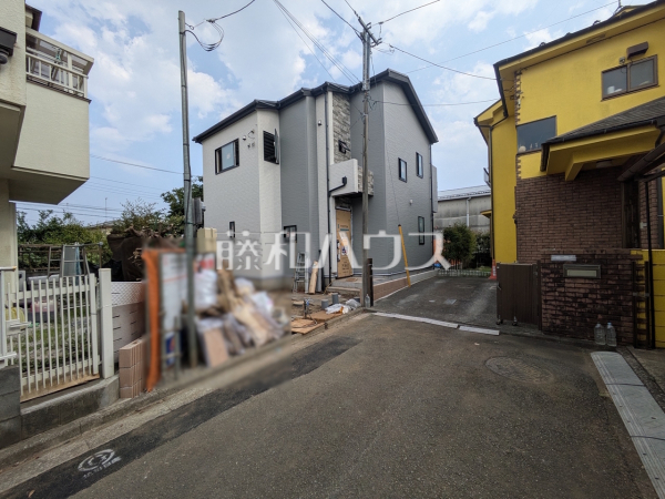 接道状況および現場風景 【東大和市狭山5丁目】 接道状況および現場風景 【東大和市狭山5丁目】