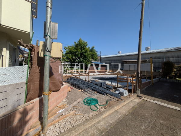 接道状況および現場風景 【東大和市狭山5丁目】 接道状況および現場風景 【東大和市狭山5丁目】