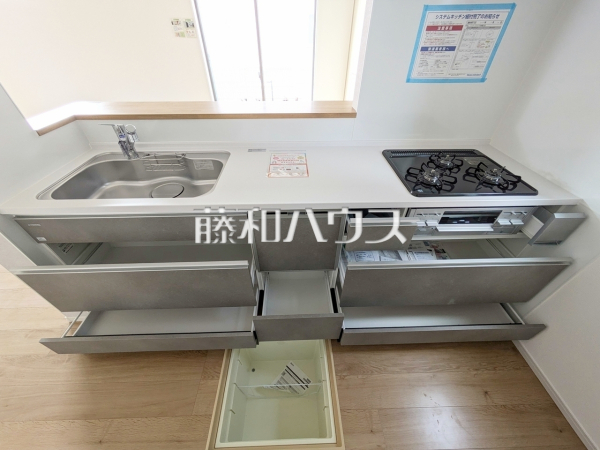 4号棟 キッチン 【福岡市東区三苫2丁目】 4号棟 キッチン 【福岡市東区三苫2丁目】