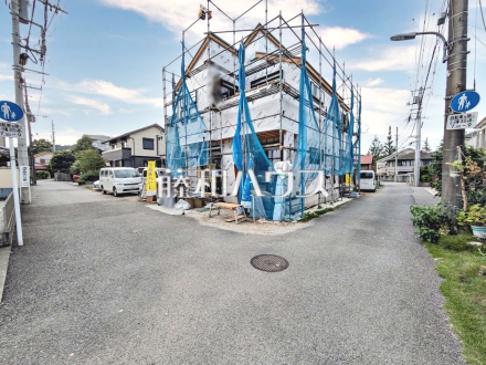 C号棟 接道状況および現場風景 【八王子市東浅川町】/撮影日2026/09/25