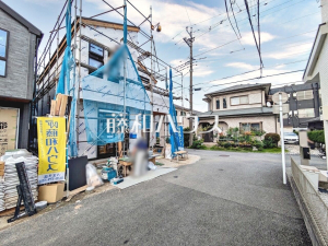 接道状況および現場風景