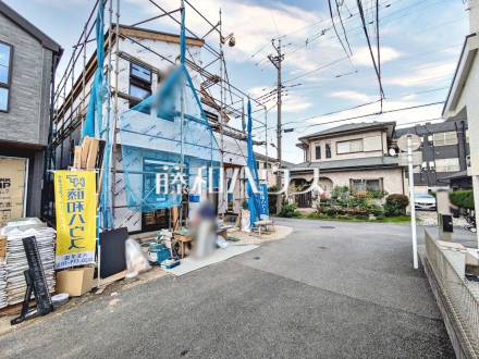 C号棟 接道状況および現場風景 【八王子市東浅川町】/撮影日2026/09/25