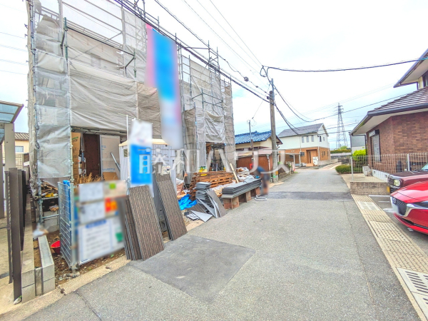 接道状況および現場風景 【糟屋郡粕屋町大字阿惠】 接道状況および現場風景 【糟屋郡粕屋町大字阿惠】