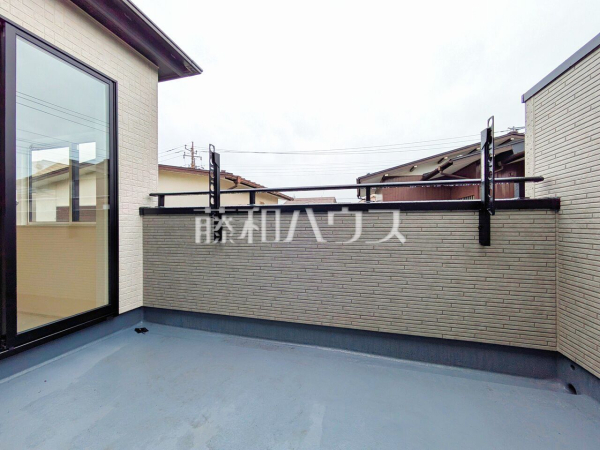 2号棟 バルコニー 【所沢市向陽町】 2号棟 バルコニー 【所沢市向陽町】