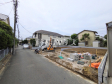 接道状況および現場風景 【狛江市東野川1丁目】 接道状況および現場風景 【狛江市東野川1丁目】