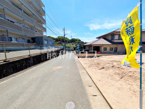 接道状況および現場風景