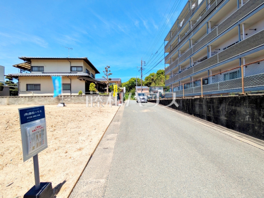 接道状況および現場風景 【福岡市博多区月隈6丁目】