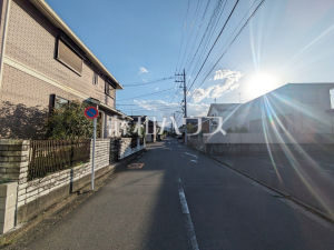 接道状況および現場風景