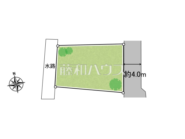 全体区画図 【福岡市西区上山門2丁目】 全体区画図 【福岡市西区上山門2丁目】