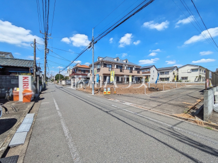 接道状況および現場風景 【小平市学園西町2丁目】/撮影日2026/08/06