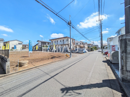 接道状況および現場風景 【小平市学園西町2丁目】/撮影日2026/08/06