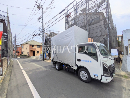 接道状況および現場風景 【東村山市廻田町3丁目】/撮影日2026/07/31