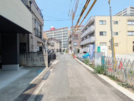 接道状況および現場風景 【和光市白子2丁目】/撮影日2026/08/02
