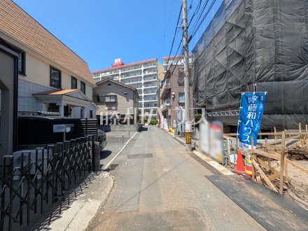 接道状況および現場風景 【和光市白子2丁目】/撮影日2026/05/10
