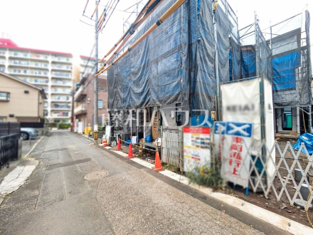接道状況および現場風景 【和光市白子2丁目】/撮影日2026/09/13