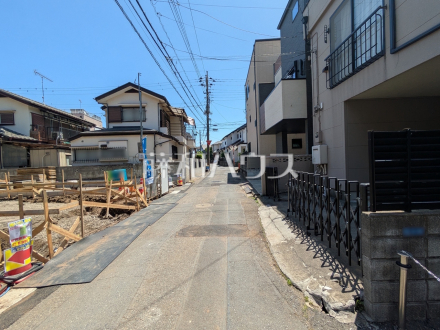 接道状況および現場風景 【和光市白子2丁目】/撮影日2026/05/10