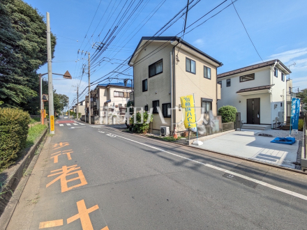 接道状況および現場風景 【小金井市桜町2丁目】/撮影日2026/07/30