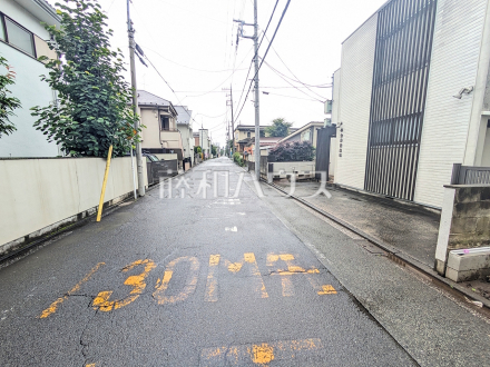 接道状況および現場風景 【小金井市桜町2丁目】/撮影日2026/07/05
