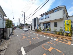 接道状況および現場風景