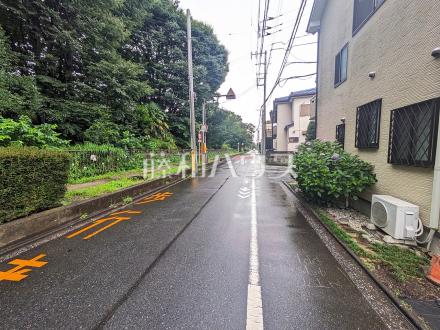 接道状況および現場風景 【小金井市桜町2丁目】/撮影日2026/07/05